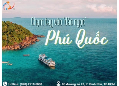 PHÚ QUỐC 4 ĐẢO – THIÊN ĐƯỜNG ĐẢO NGỌC TRỜI XANH (XE)