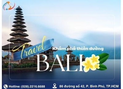 KHÁM PHÁ ĐẢO BALI - KINTAMANI  - D’TUKAD CLUB - 4N3Đ